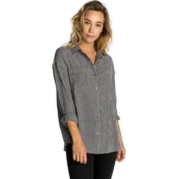 Pánská košile Košile Rip Curl STAPLE SHIRT Black Marled velikost S