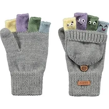 Čepice Rukavice Barts PUPPET BUMGLOVES Heather Grey velikost size 3