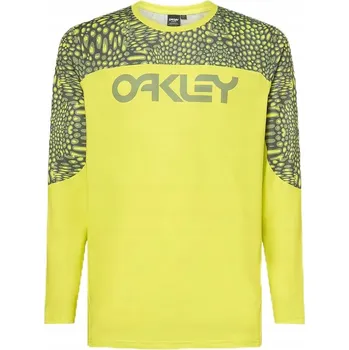 cyklistický dres Cyklistický dres Oakley MTB Frogskin Distorted FOA405481 9Z1 - L