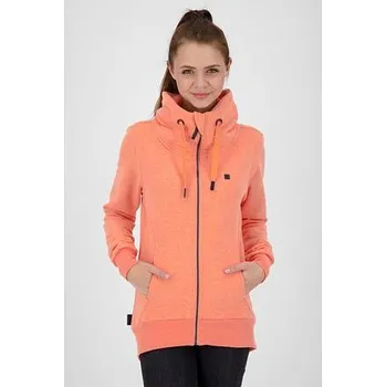 Dámská mikina Mikina Alife and Kickin VIVIANAK Peach velikost XXL