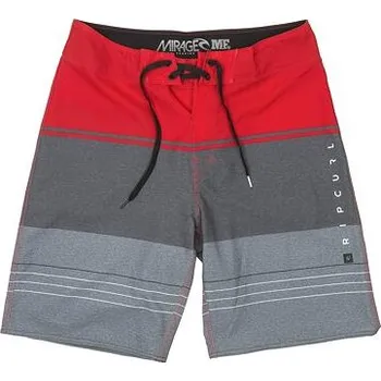 Dámské plavky Plavky Rip Curl MIRAGE MF DRIVEN 21" Rouge Red velikost 31