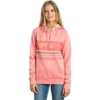 Pánská mikina Mikina Rip Curl ACTIVE STRIPE FLEECE Shell Pink velikost S