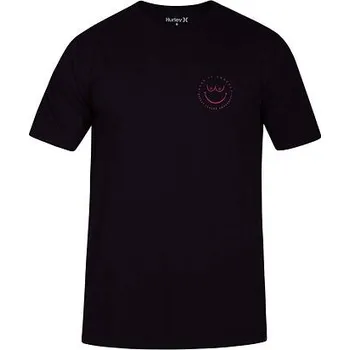 Tričko Hurley JULIAN SQUEEZY S/S Black velikost L