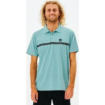 Pánská móda Tričko Rip Curl VAPORCOOL VARIAL POLO Mineral Blue Ma velikost XL