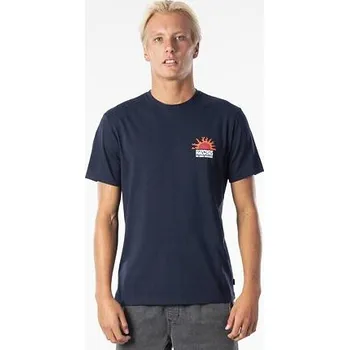 Pánská móda Tričko Rip Curl GRATEFUL TEE Navy velikost S
