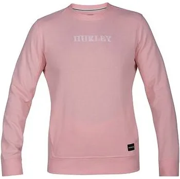 Pánská mikina Mikina Hurley ATLAS CREW Storm Pink velikost L