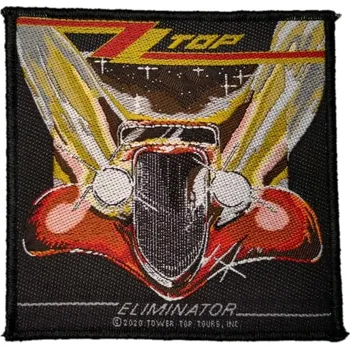 Nášivka Nášivka s motivem knih, komiksů a heavy metalu