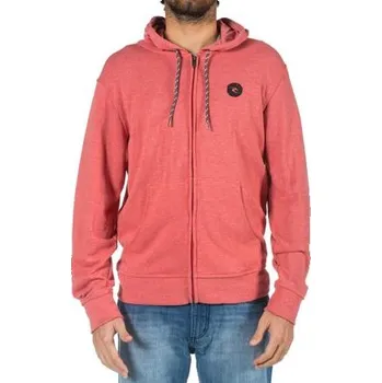 Pánská mikina Mikina Rip Curl ZINC HOODED ZIP THRU Baked Apple velikost M