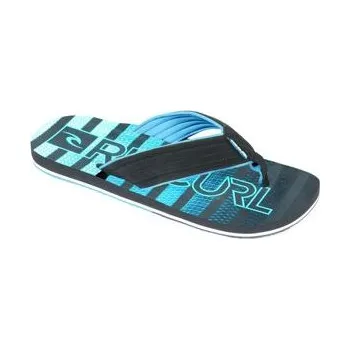 Pánská obuv žabky Rip Curl FOLSOM Black/Blue velikost 41.0