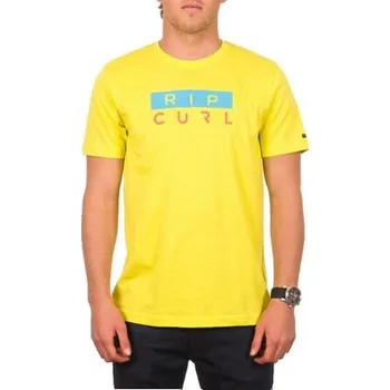 Pánské tričko Tričko Rip Curl OWEN STACK S/S TEE Sulphur Spring velikost L