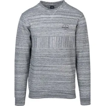 Pánská mikina Mikina Rip Curl CAPTAIN CREW Pewter Grey Mar velikost M