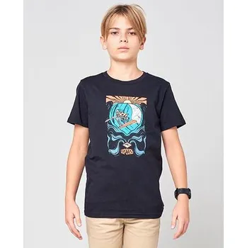 Chlapecké tričko Tričko Rip Curl PSYCH SHRED TEE Black velikost 8