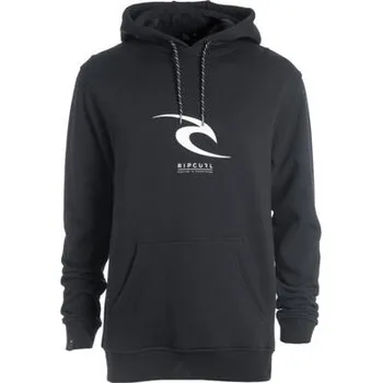 Pánská mikina Mikina Rip Curl ICON HOODY Black velikost M