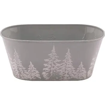 Obal na květináč Obal na květináč Les, oválný, 25x15x11,5cm, ks *|Ego Dekor