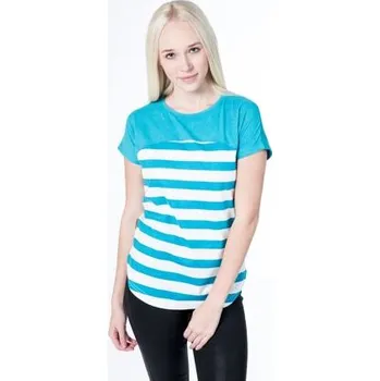 Dámské oblečení Tričko Alife and Kickin CLAIRE Atlantic Stripes velikost XS