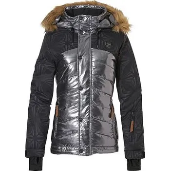 Bunda Rehall JUTTA Metallic Silver velikost L