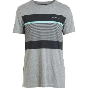 Pánské tričko Tričko Rip Curl RAPTURE TEE Beton Marle velikost M