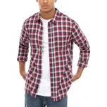 Košile Vans ALAMEDA II Rhumba Red/Dress Blues velikost M