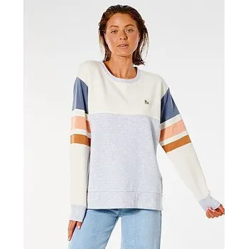 Pánská mikina Mikina Rip Curl GLIDER CREW Light Grey Heat velikost M