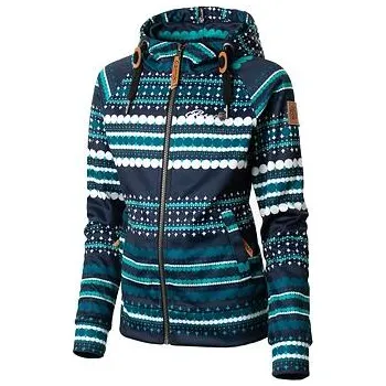 Dívčí mikina Mikina Rehall CATTY JR. Dotstripes Evening Blue velikost 152