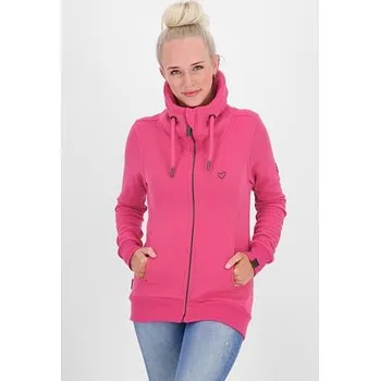 Dámské oblečení Mikina Alife and Kickin VIVIANAK Fuchsia velikost L