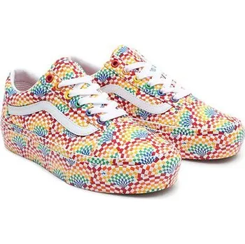 Dámská obuv Boty Vans OLD SKOOL PLATFORM (Pride) Multi/True White velikost 40.5