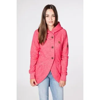 Dámská mikina Mikina Alife and Kickin MARY B SWEATJACKET Fuchsia velikost XL