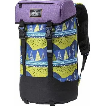 Sportovní batoh Batoh Meatfly PIONEER 4 26 L Ht. Violet/Land.Green/Black velikost O/S