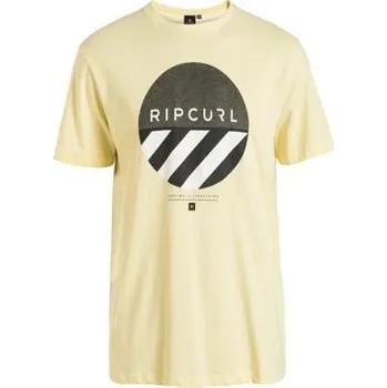 Pánské tričko Tričko Rip Curl COMBINE TEE Luminary Yellow velikost XL