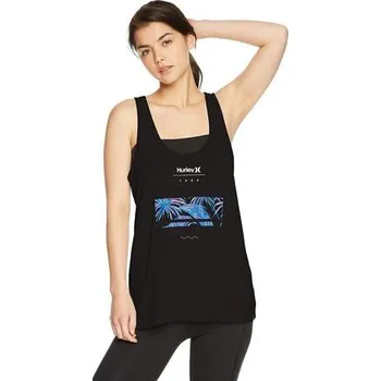 Tílko Hurley CHASING PARADISE PERFECT TANK Grey Heather velikost L