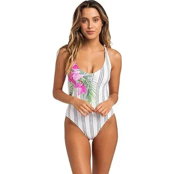 Dámské plavky Plavky Rip Curl SUMMER SWAY ONE PIECE White velikost L