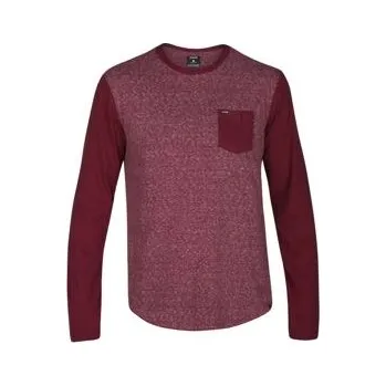 Tričko Hurley STILL LONG SLEEVE Team Red velikost M