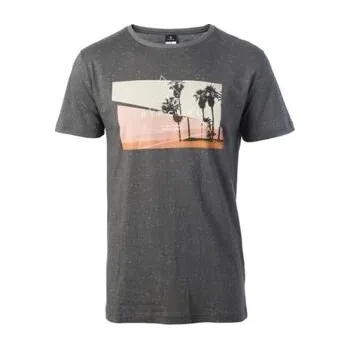 Tričko Rip Curl PYRAMIDE TEE Charcoal velikost XXL
