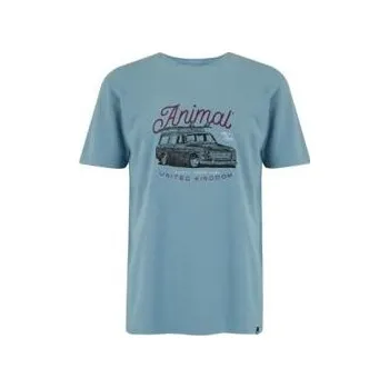 Pánské tričko Tričko Animal TRIP Smoke Blue velikost XXL