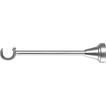 Příslušenství pro garnýž Klasický držák 19 mm matný chrom