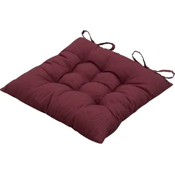 Podsedák Madison MADISON Sedák prošívaný 46x46cm, Panama bordeaux