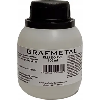 Průmyslové lepidlo Lepidlo na PVC trubky 100 ml, chemické svařování, rychleschnoucí PVC-U