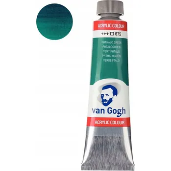 Vodová barva Akrylové barvy Van Gogh zelená 1 ks 40 ml
