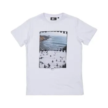 Dámské tričko Tričko Rip Curl BAD DAY GOOD NIGHT SS TEE White/Blue velikost 14