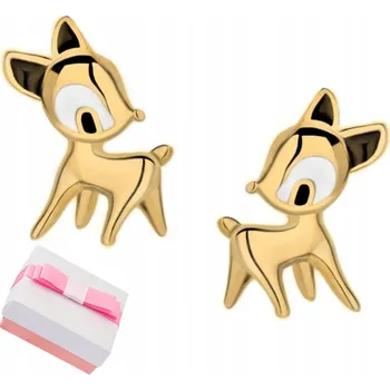 Náušnice STŘÍBRNÉ NÁUŠNICE 925 PRO DÍVKY SRNKY