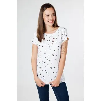 Dámské tričko Tričko Alife and Kickin ZOE SHIRT Cloudy Aop velikost L