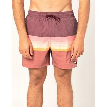 Dámské plavky Plavky Rip Curl LAYERED VOLLEY Washed Red velikost S