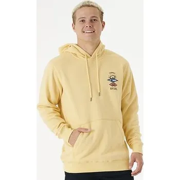 Pánská mikina Mikina Rip Curl SEARCH ICON HOOD Washed Yellow velikost L