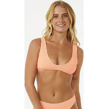 Dámské plavky Plavky Rip Curl SUNSHINE CROP Coral velikost M