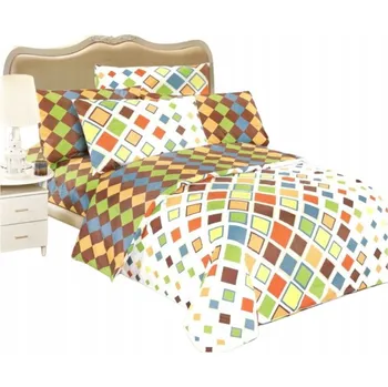 Povlečení POVLEČENÍ BAVLNA-SATÉN 160x200 + POVLEČENÍ NA POLŠTÁŘE 70X80 COTTON WORLD-TOP