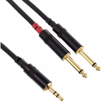 Audio kabel Kabel jack 3,5 mm - jack 6,3 mm PRO Snake TPY 2030 KPP 3 m