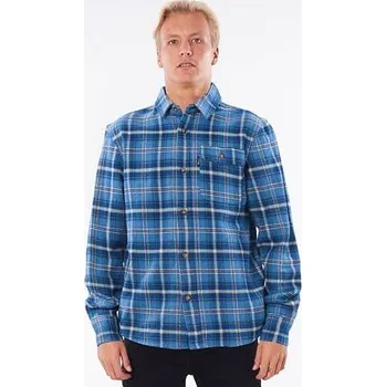 Pánská košile Košile Rip Curl SWC CHECK L/S SHIRT Navy velikost XL