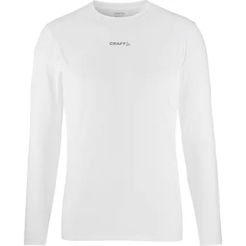 Pánské tričko Pánské Tričko s dlouhým rukávem CRAFT ADV ESSENCE LS TEE 2 M 1914793-900000 – Bílá L