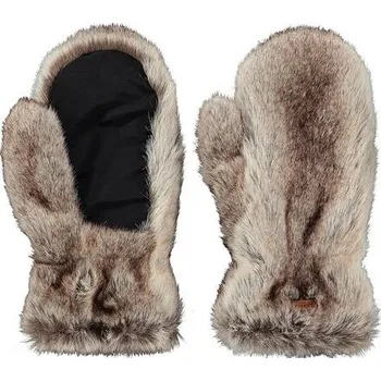 Oblečení a móda Rukavice Barts JADOREA MITTS Heather Brown velikost O/S