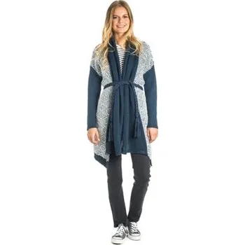 Dámské šaty Svetr Rip Curl AXO CARDIGAN Dress Blue velikost M/L
